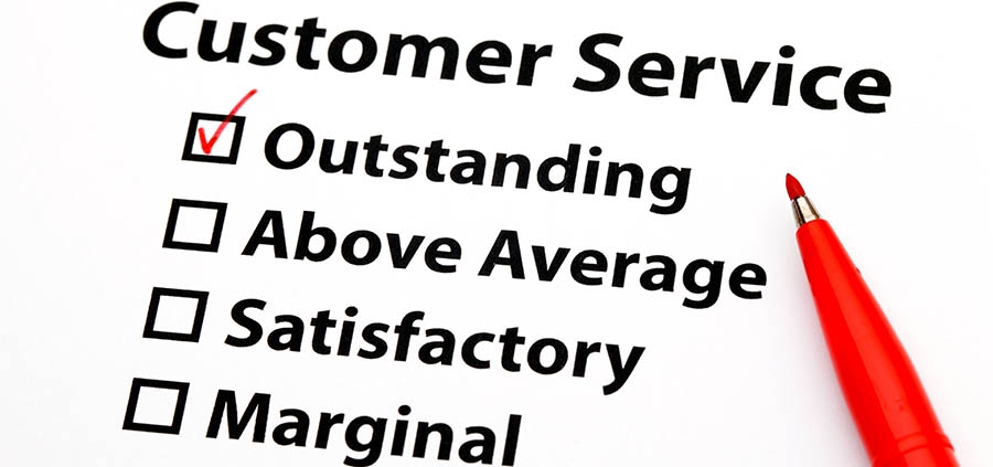 Customer service performance appraisal